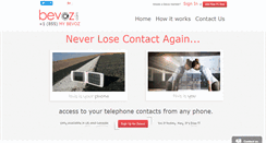 Desktop Screenshot of bevoz.com
